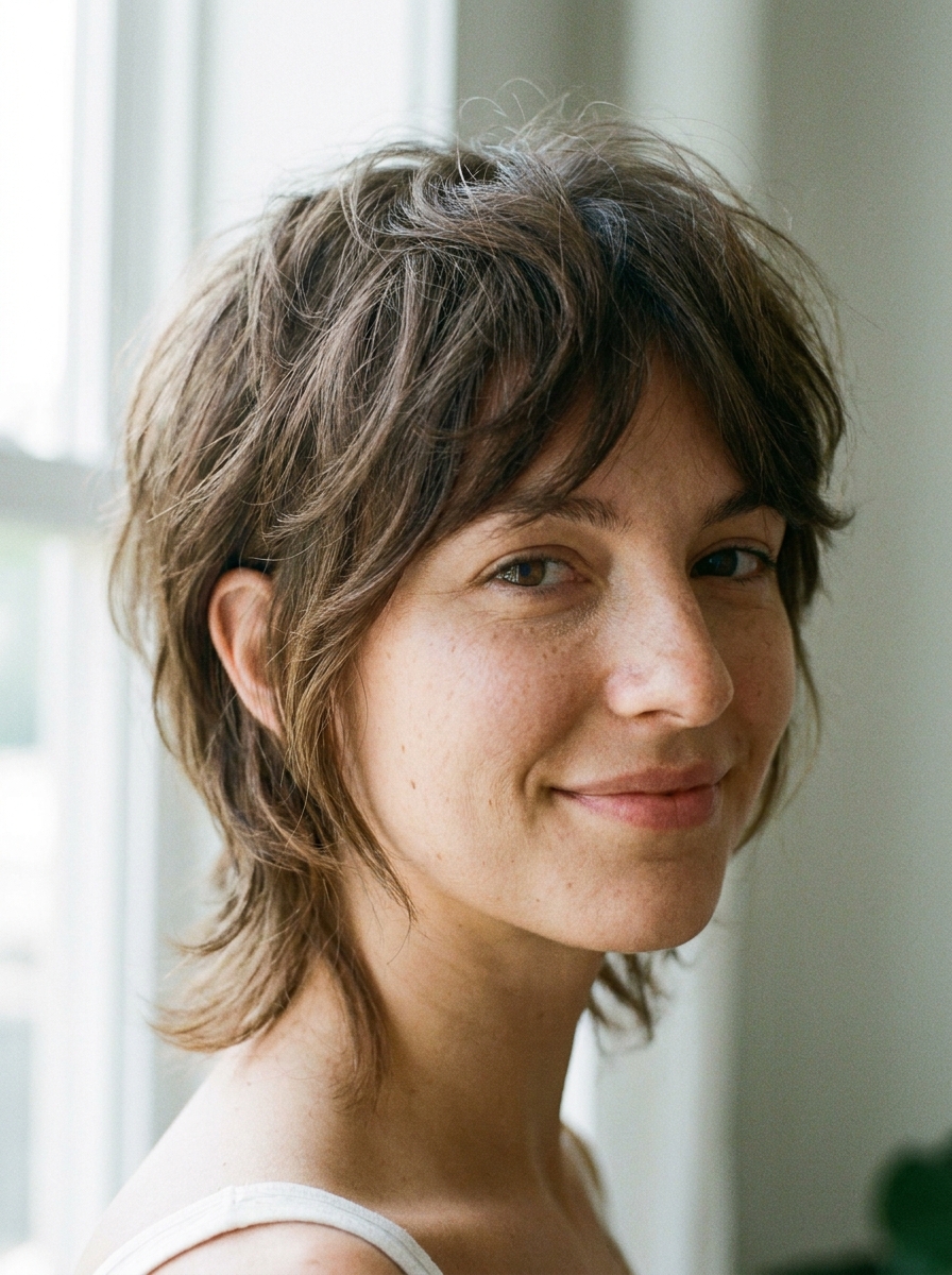 Short Wolf Cut als Wolf Cut Inspiration 2026